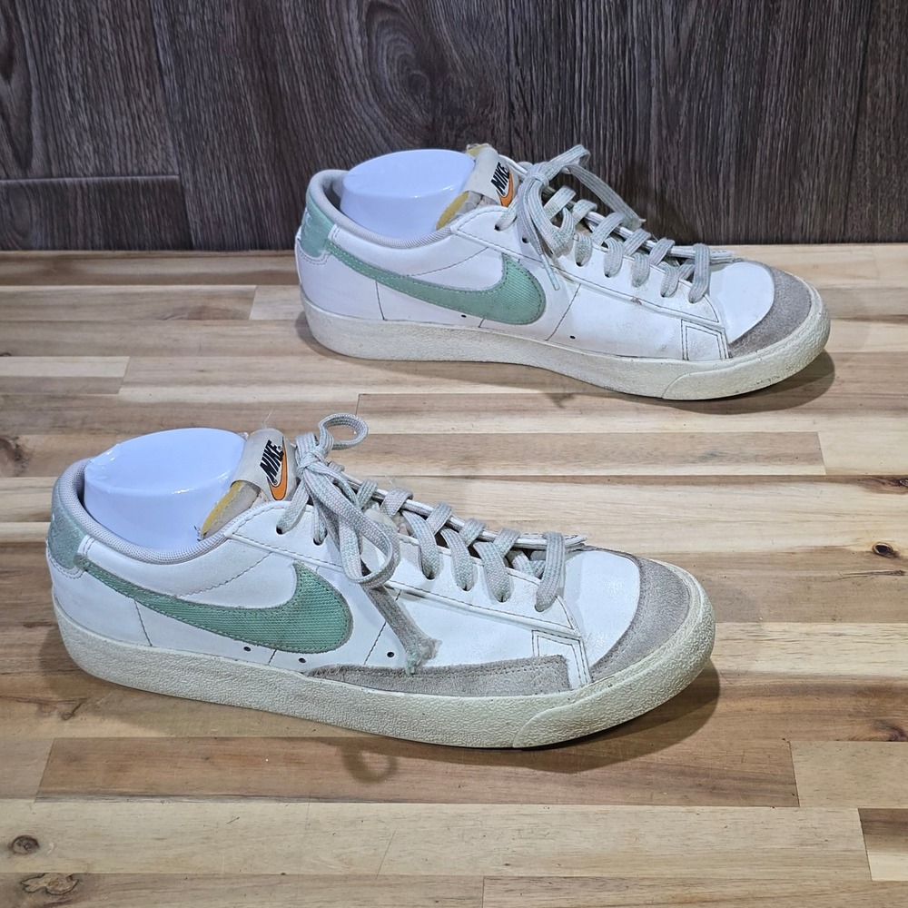 Nike Blazer Low 77 PRM Certified Fresh Sail Green DO9799-100 Size 10
